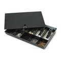 Sparco Products Sparco Products SPR15505 Money Tray- w- Locking Cover- 16in.x11in.x2-.25in.- Black SPR15505
